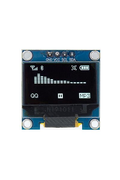 Choice Original-white 0.96 Inch Iic Serial 4pin White/blue/yellow Blue/yellow Oled Display Module 128x64 12