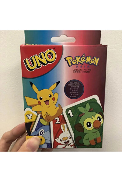 Choice6 بانداي أونو بوكيمون أونو ألعاب بوكيمون سورد وشيلد لعبة ورق عائلية مسل...