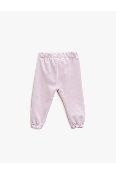Koton Pantaloni de sport Jogger de bază Tie în talie cu panglică