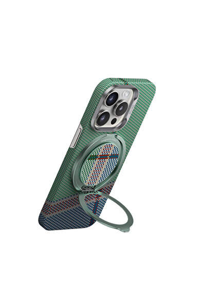 Benks Magnetik Özellikli 360 Dönebilen Passion Green 600D Kevlar Tasarımlı Pa...