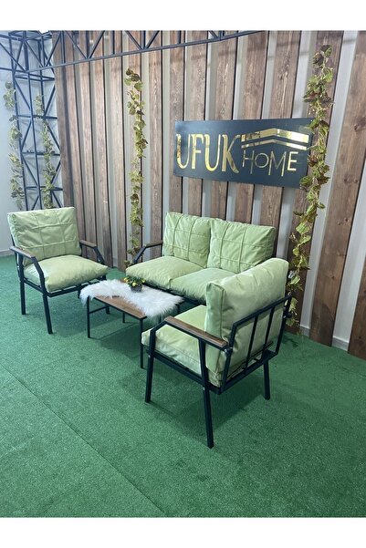 UFUK HOME Linda 2 1 1 Bahçe Takımı, Balkon Mobilyası, Şık Ve Rahat Balkon Bahçe Mobilyaları, Bahçe Masa Takımı