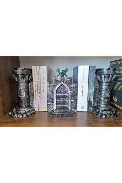 Dreamatorium Craft Dragon's Keep: Gizli Bölmeli Kale Kitap Tutucu