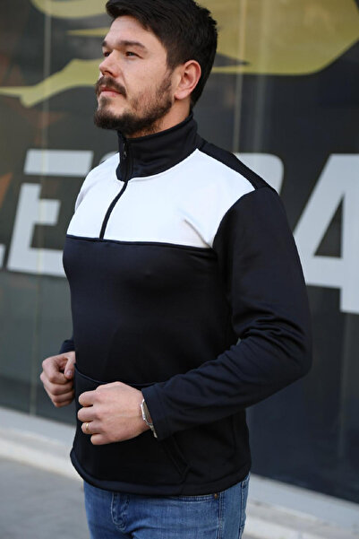 Machi Top de trening pentru bărbați cu fleece în interior