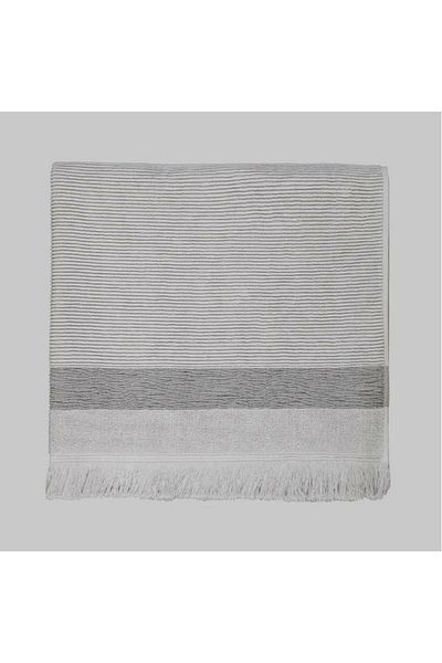 Sarev Street 80X150 cm Gray Bath Towel