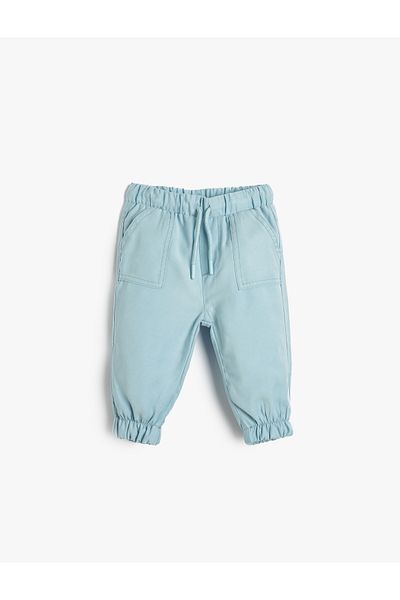 Koton Tie-up Waist Jogger Pants - Elastic Pocket