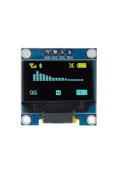Choice Original-yellow Blue 0.96 Inch Iic Serial 4pin White/blue/yellow Blue/yellow Oled Display Module 128