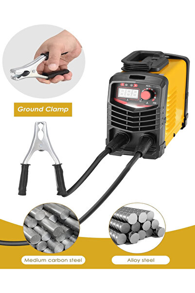 MOONSHOP Yerli Montaj MMA-200 Amper Profesyonel Dijital Göstergeli Çift Kart ...