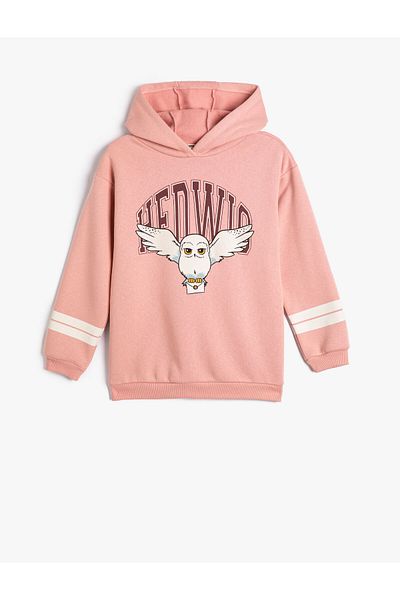 Koton Harry Potter Sweatshirt Licensed Long Sleeve Raised
