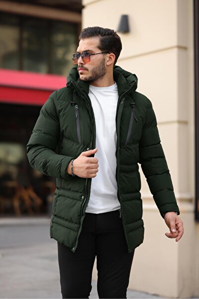 Delpino Водо- та вітрозахисне чоловіче надувне пальто з капюшоном