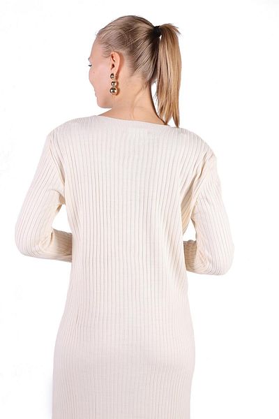 Rays 24267 Σετ Φόρεμα Degaje Collar - Χρώμα Πέτρας