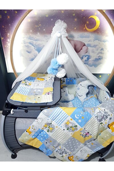 bebek_iklimi 70X110 Baby Sleeping Set - Luxury Mosquito Net and Apparatus. Cu...