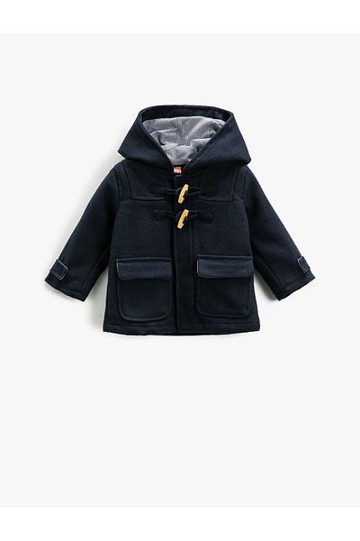 Koton Baby Boy sötétkék kabát 3WMB00006TW