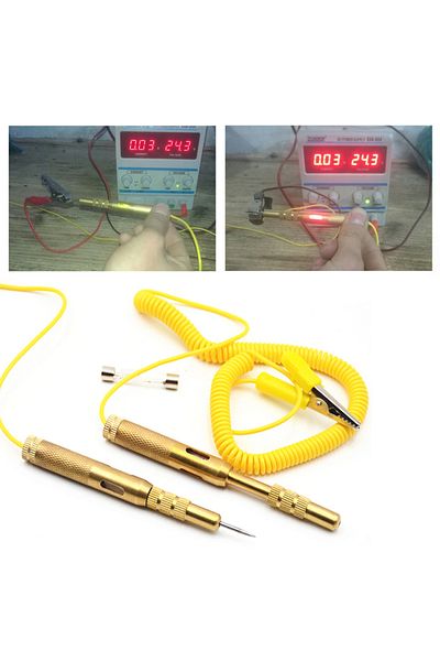 Choice DC 6V/12V/24V Electrical Voltage Tester Pen Automotive Car Light Lamp Test Pencil Probe Repair Pe...