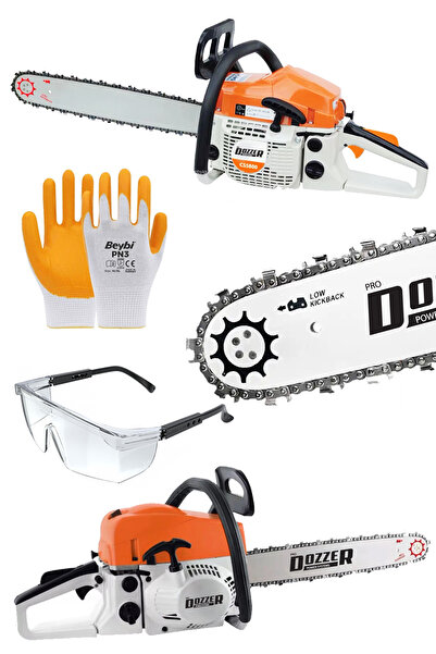 DOZZER Alman Teknoloji XC-9900 52 Cc Çift Egsozlu Benzinli Odun Dal Bıçkı Hız...