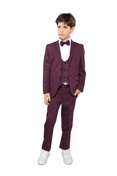 Melantis Gray Boy's Suit