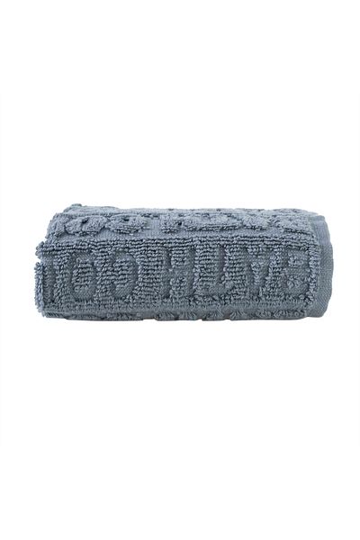 Mudo Home Barnes Gray 30x50 Hand Towel