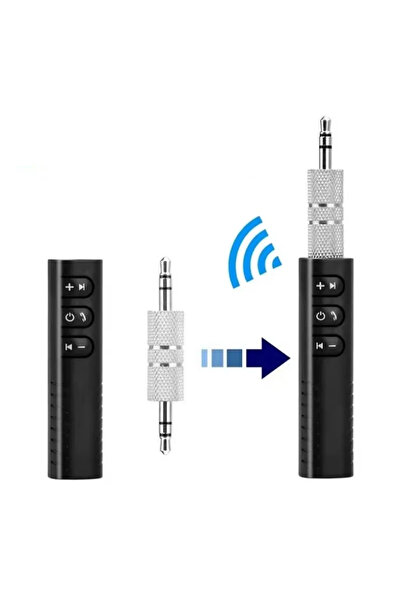 Vikefon جهاز استقبال وإرسال بلوتوث للسيارة باللون الأسود، يدعم تقنية BT5.0، م...