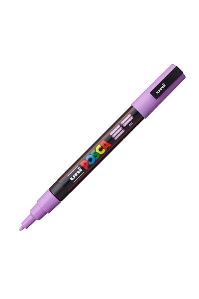 Uni Posca Marker Pc-3M - 0.9-1.3 mm Lavender Painting Marker