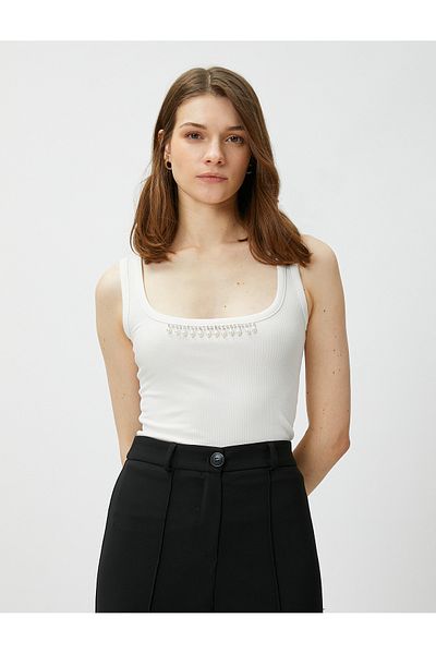 Koton Athlete with Beaded Collar