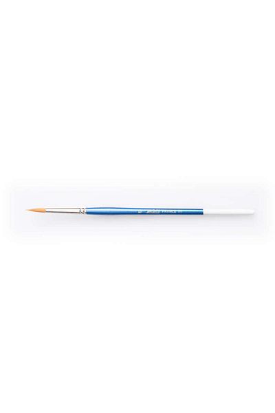 Pebeo Series 111 - Round Gold Synthetic Brush Bristle No6