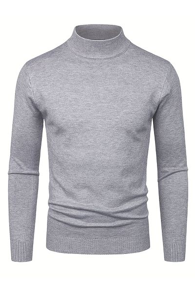ribana Slim Fit Half Turtleneck Knitwear Sweater