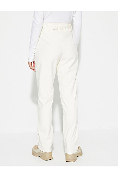 Koton Kayak Pantolonu Kemer Detaylı Cepli