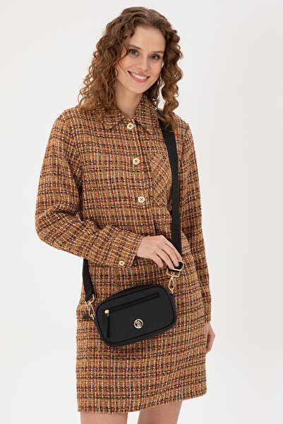 U.S. Polo Assn. Kadın Siyah Çapraz Çanta 50303432-VR046