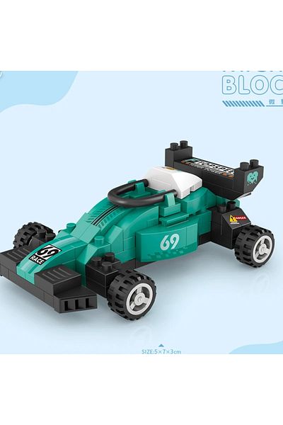 Choice MOC City Super Sports Car Building Blocks Motorcycles Off-Road Vehicles Racers Police Fire Trucks...