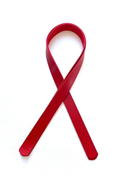 FERİHA HOBİ AKSESUAR Leather Stitched Bag Hanger (70 cm)