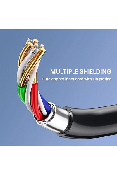 Choice 1 m 3.5mm Audio Cable Aux Cable Audio Input Adapter Male to Male AUX Cord Compatible with Car Stereo