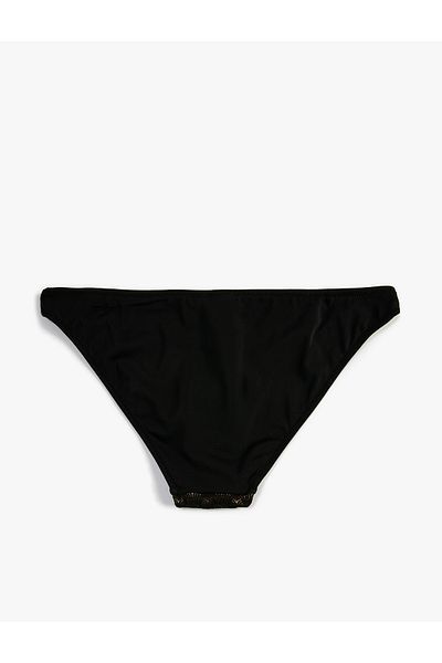 Koton Strukturierte Bikinihose mit normaler Taille