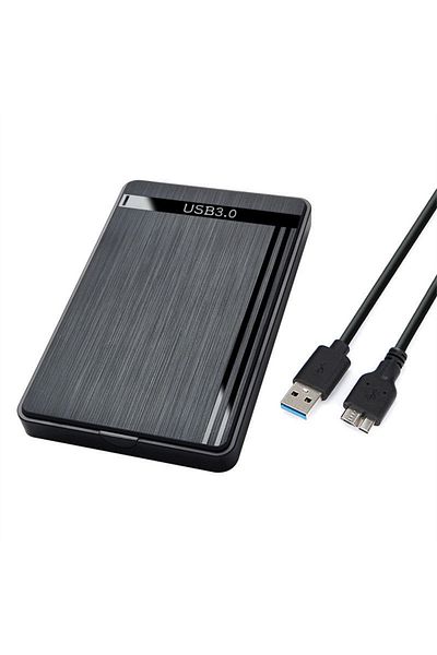 MayAug Usb3.0 with Isconnected 2.5" Sata Hdd Enclosure Mobile Hard Drive Non-Ssd Storage Hdd Box