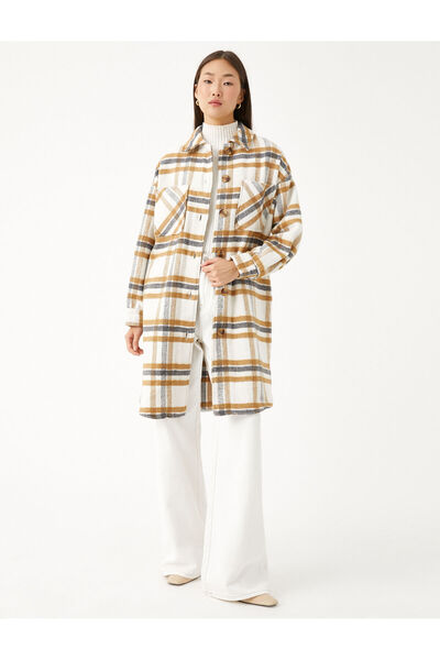 Koton Túlméretes ingkabát zsebrészlettel