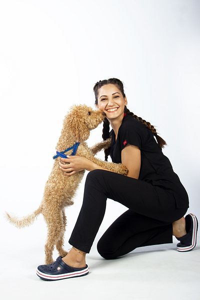 Uçak Medikal Costum chirurgical U-flex Lycra negru