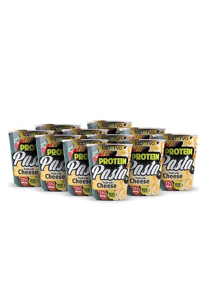 Laperva Protein Pasta Fusilli With Cheese, Box Of 12 Pieces, The Packet Contains 17% Of Protein