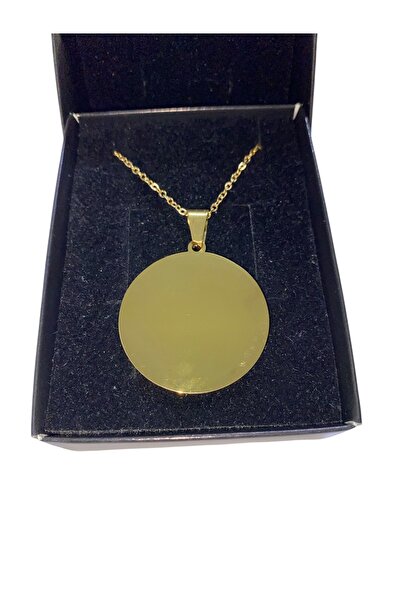 Nur Cennet-ül Esma Yazılı Paslanmaz Çelik Kolye