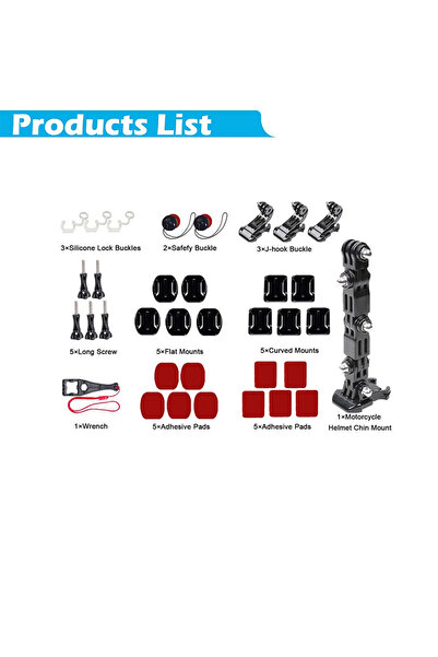 Choice قائمة المنتجات: مجموعة ملحقات لكاميرات GoPro Hero 13 و12 و11 و10 و9 و8...