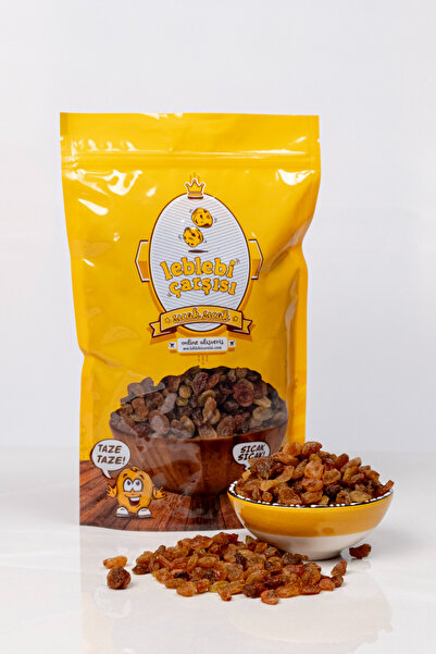 Leblebi Çarşısı Çekirdeksiz Sarı Üzüm Kurusu - 500 Gr