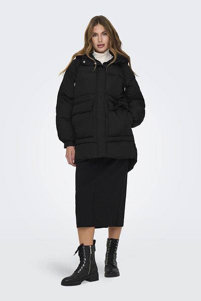 ONLY Onlfe Black Oversized Puffer Coat - 15321963