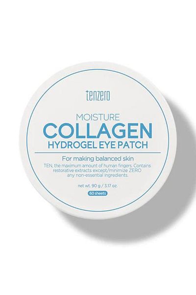 TENZERO 60 Pack Hydrolyzed Collagen Anti-Aging and Wrinkle Eye Mask