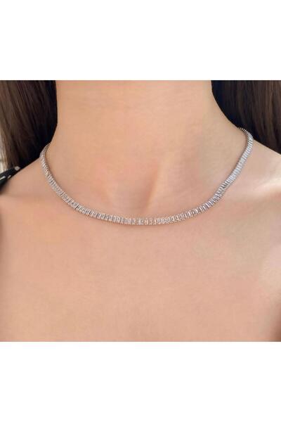 ALEYKA 316L PASLANMAZ ÇELİK KARARMAZ SOLMAZ AYARLANABİLİR SU YOLU KOLYE BİLEKLİK