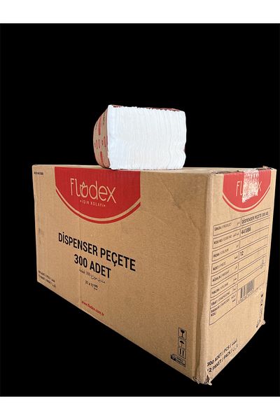 FLODEX Dispenser Servet 300 Pieces X 12 Pieces (21X17Cm)