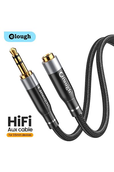 Mairuige 3m Elough 3.5mm Audio Extension Cable Male To Female 3.5mm Jack Aux Cable For Headphones Speaker Ext