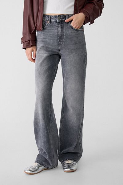 Stradivarius D92 straight wide-leg jeans