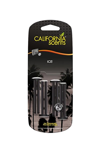 California Scents Vent Stick Ice Sandal A?ac?, Bergamot Ve Limon Bile?imli Ka...