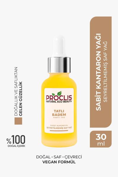 proclis PROCLİS Tatlı Badem Yağı, Sabit Badem Yağ, Sweet Almond Oil, Prunus A...