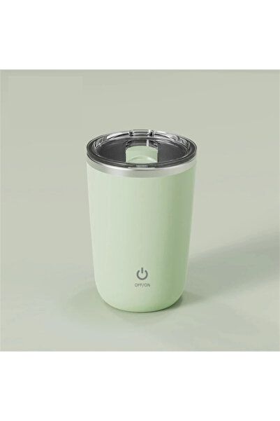 Choice 350ml Green Automatic Coffee Stirring Mug Rechargeable Milk Mixing Cup...