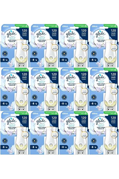 Glade Elektrikli Oda Kokusu Kit Temiz Çarşaf Ferahlığı (12 Li Set)