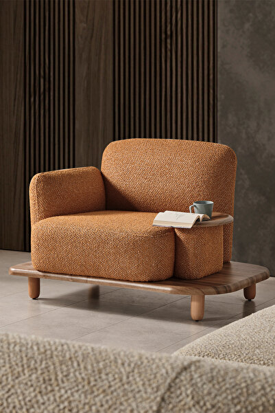 Eymense Ege Modern Sehpalı Berjer Tekli Koltuk