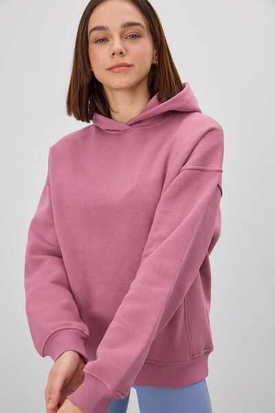 TUBİA Women's Floral Printed Lilac Sweatshirt